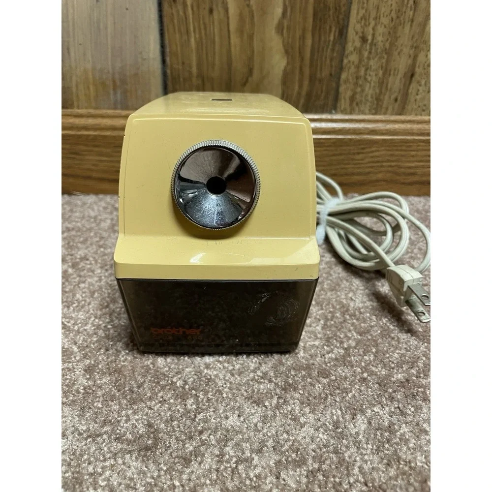 Vintage Brother Model 660 Electric Pencil Sharpener Japan Tested & Working